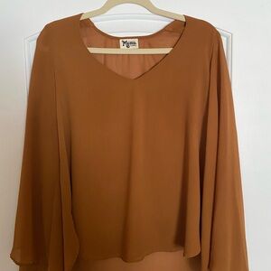 Show me your mumu bell sleeve top